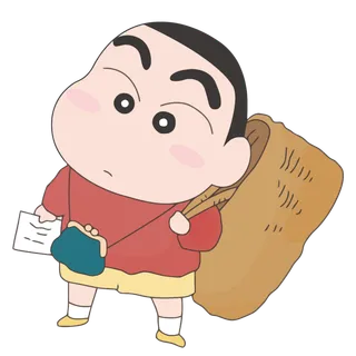 蜡笔小新可爱动画人物免扣素材