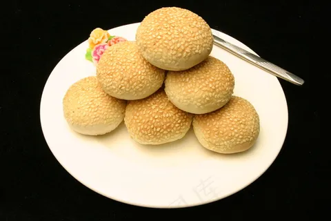 主食|小吃肉沫烧饼 主食|小吃肉沫烧饼