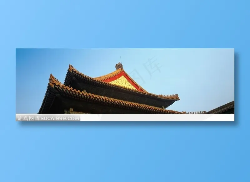 紫禁城印象-仰视下的皇宫屋檐