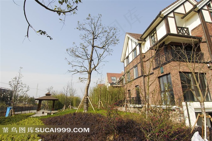 英伦风格别墅建筑小区