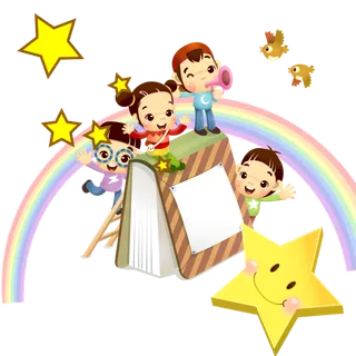 卡通 素材 人物 动画 插图