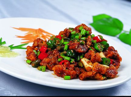 川菜湘菜高清菜谱 香辣鸡脆骨 川菜湘菜高清菜谱 香辣鸡脆骨