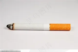 香烟谜烧-一支燃烧的香烟