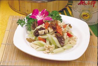 0806L-307西芹拌桃仁