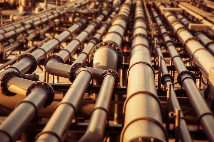 石油炼油厂建筑图