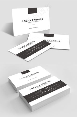 经典简约公司企业科技商务创意名片