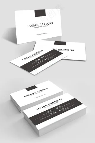 经典简约公司企业科技商务创意名片