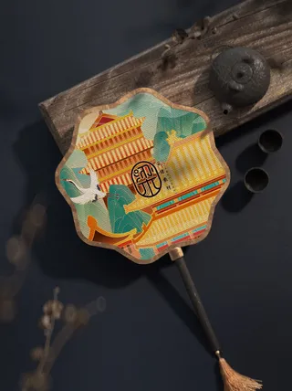 高端文创样机素材产品中国风国潮logo礼盒包装VI智能贴图PSD模板