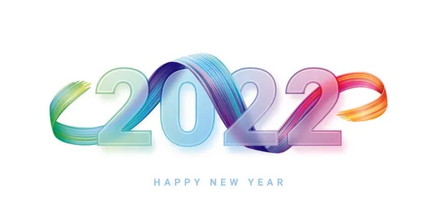 设计 2022 数字 新年 素材