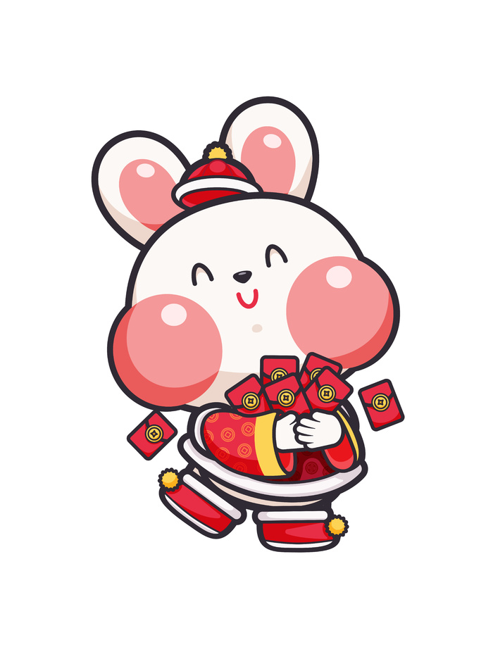 福利兔 兔年福利兔 新年兔 兔子 兔年兔子