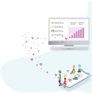 互联网办公计算机会议科技kv主视觉素材