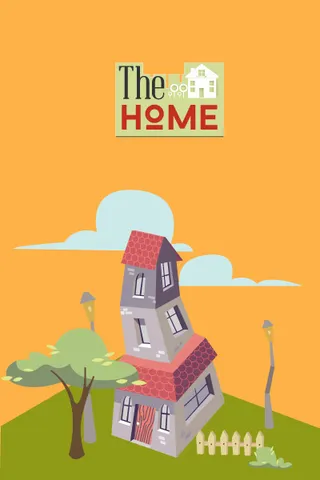 街道建筑矢量扁平插画