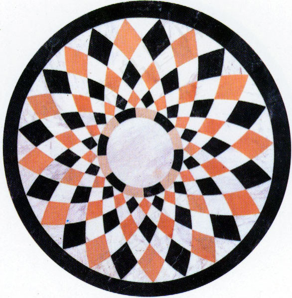 地面拼花瓷砖装饰拼花图案