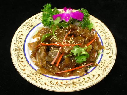 家常菜|美食|菜谱|菜单|0226老醋蜇头 家常菜|美食|菜谱|菜单|0226老醋蜇头