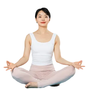 瑜伽人物免抠