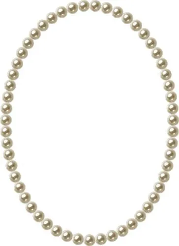 珍珠串 PNG免抠(364x500)