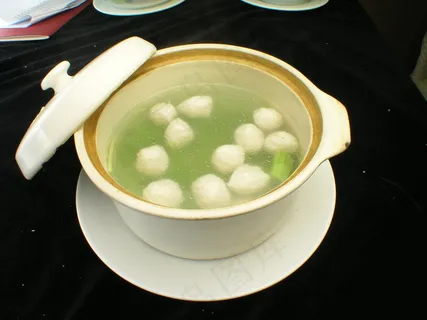 粤菜1426芥菜鱼球煲 粤菜1426芥菜鱼球煲