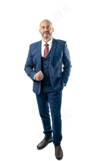 中年大叔商务写真图片