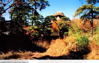 明十三陵-远眺明楼