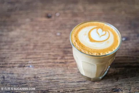 玻璃小杯爱心拉花咖啡杯图片 玻璃小杯爱心拉花咖啡杯图片