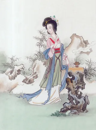 古代美女高清图素材图片格式  (29)