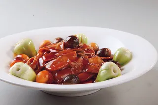 鹌鹑皮蛋烩野山菌