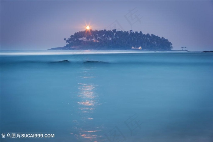 海滩海边景色高清大海图片