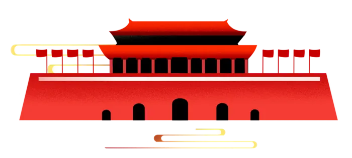 *建军节建党国庆节党建元素图片 卡通手绘PNG透明免扣PS素材