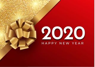 设计2020年新年背景