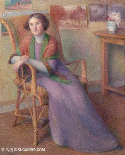 彼得让的肖像油画