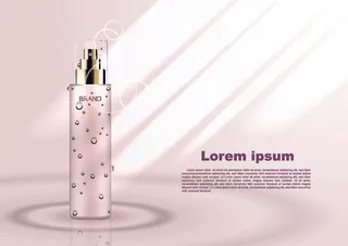 设计化妆品样品素材