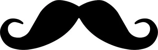 法国小胡子 PNG免抠(1523x484)