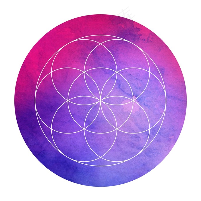 好看的圆形背景