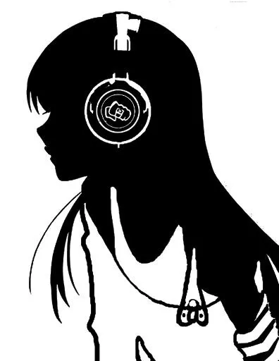 动漫女孩 PNG免抠(396x512)