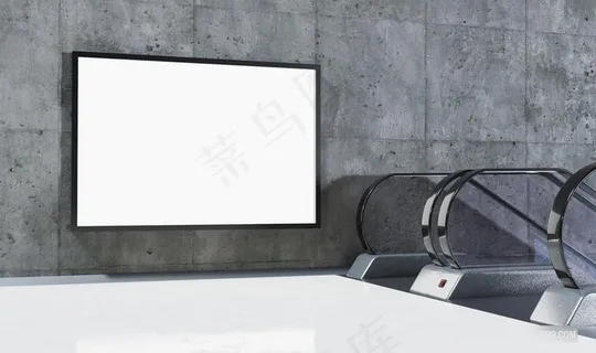 商场灯箱背景素材