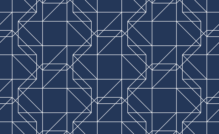 古典线条底纹蓝色设计背景