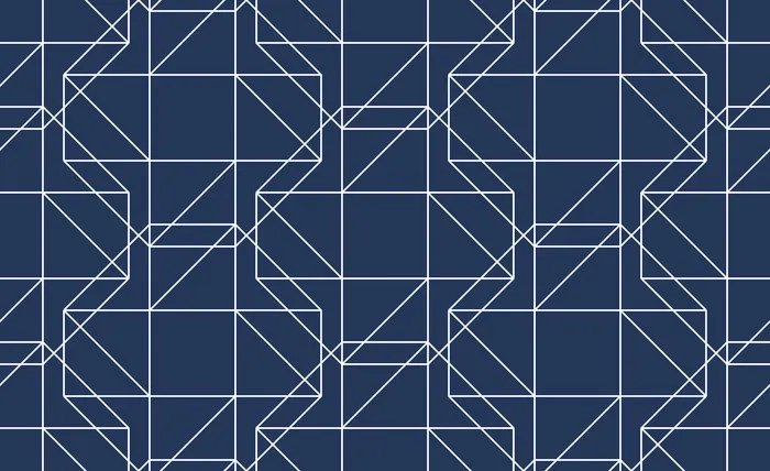 古典线条底纹蓝色设计背景