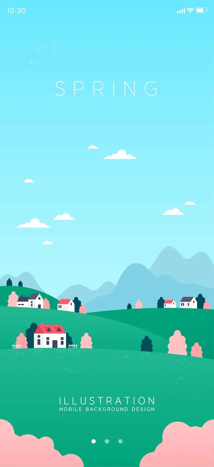 春天插画
