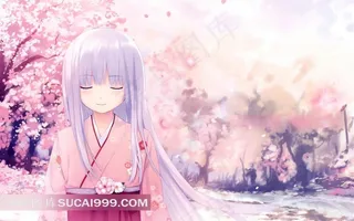 《咖啡贵族》动漫樱花桌面壁纸