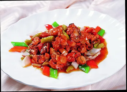 川菜湘菜高清菜谱 椒滑蛙肉 川菜湘菜高清菜谱 椒滑蛙肉