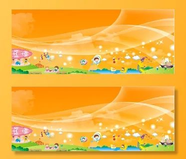 小孩玩具公园背景墙 小孩玩具公园背景墙