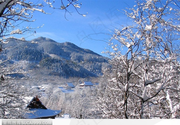 安徽·九华山冬雪