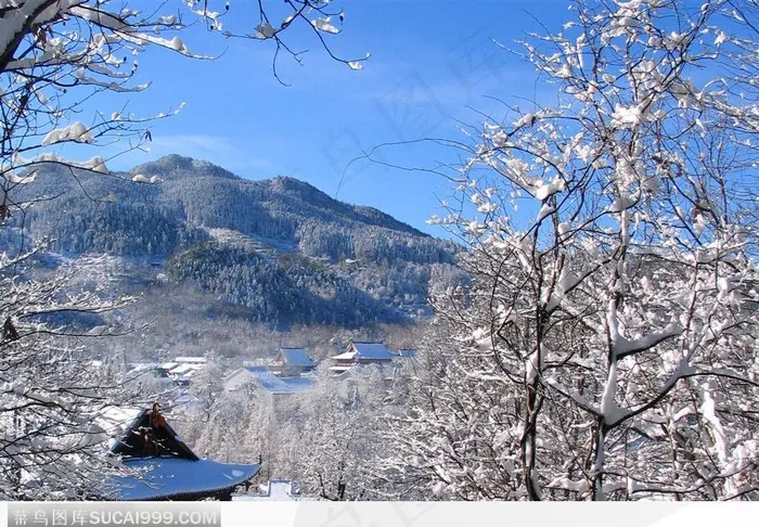 安徽·九华山冬雪
