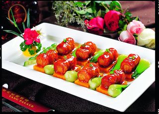 川菜湘菜高清菜谱 蜜椒汁培根卷