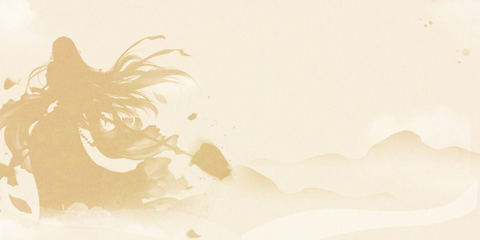 中国风传统水墨古风古典展板边框工笔画PS海报背景平面设计素材