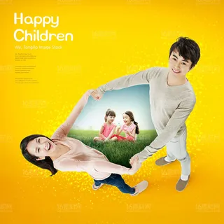 儿童梦想psd素材