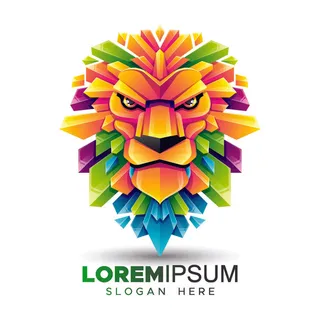 手绘动物标志LOGO素材