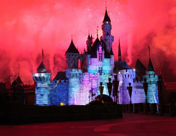 五光十色城堡图