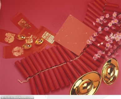 漂亮的鞭炮背景