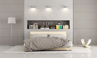 简约家庭装修效果图高清摄影图